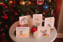 Pack of 5 cards assorted designs - Nursery