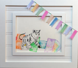 Nursery Art: Pounce Scotch